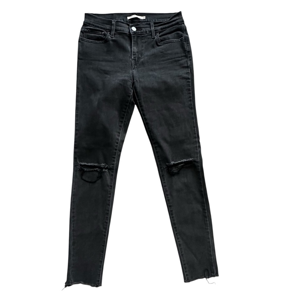 Levi’s 710 Super Skinny Jeans Black Women’s Size 28 Excellent Used Condition EUC